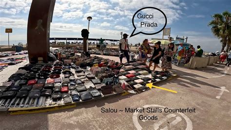 fake bags salou|Salou Beachfront Fake Market Stalls .